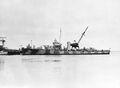 Эсминец USS Somers (DD-381) на верфи в Чарльзтоне, 16 февраля 1942 г.