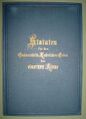 Обложка статута ордена Железной короны. 1884 год.