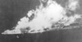 Эсминец IJN Suzutsuki горит