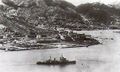Вход в гавань Victoria, Гонконг 30 августа 1945