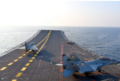 Легкий истребитель Tejas - LCA Navy на палубе авианосца ВМС Индии INS Vikrant (2013)