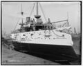 USS Texas в сухом доке