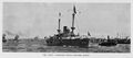 USS Texas на параде 20 августа 1898 года