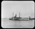 USS Texas в бостонской гавани