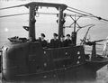 Антенна Type РЛС 291W на мостике подводной лодки HMS Shakespeare (P221)