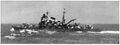 Крейсер IJN Tone в море, 1939 год.