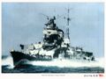 Крейсер IJN Chikuma. Июль 1941 года.