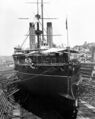 HMS Nile в сухом доке