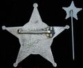 Оттоманская Военная медаль и ее фрачная копия. Солдатский вариант, цинковый сплав, краска. Реверс.