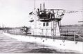 ПЛ U-128 перед погружением во время испытаний в мае 1941 г.