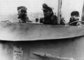 U-129 возвращается из похода.