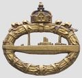 Нагрудный знак подводника (нем. U-Boot-Kriegsabzeichen).