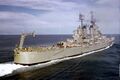 Крейсер USS St. Paul во Вьетнаме в 1966 году