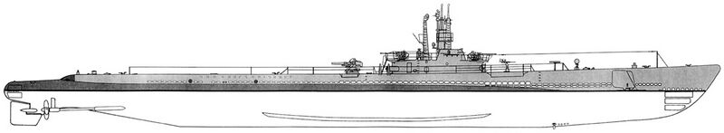 Файл:USS 269 Rasher, май 1943 года.jpg