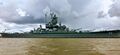Линкор USS Alabama на вечной стоянке.