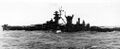Большой крейсер USS Alaska с борта флотского танкера USS Taluga, март 1945 г.