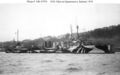 USS Allen DD-66 в Куинстауне, 1918, камуфляж «Dazzle»