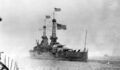Линкор USS Arizona в Нью-Йорке, 26 декабря 1918 г.