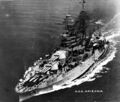 Линкор USS Arizona с президентом Гувером на борту, март 1931 г.