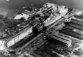Линкор USS Arizona в доке Перл-Харборе, 3 марта 1932 г.