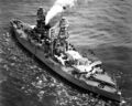 Линкор USS Arizona возвращается из Вест Индского круиза с президентом Гувером, 29 марта 1931 г.