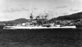 Линкор USS Arizona у побережья Калифорнии, конец 1930-х гг.