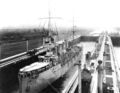 USS Birmingham в Панамском канале