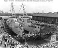 USS Blue и USS Helm готовятся к спуску на воду