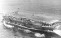 USS Bogue выходит в Атлантику