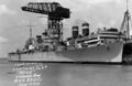 Крейсер USS Boise в достройке, Ньюпорт-Ньюс, 29 июня 1938 г.