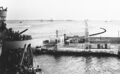 Легкий крейсер USS Boise с десантом входит в Таранто, 9 сентября 1943 г.