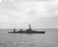 Одно из последних фото USS Chicago, сделанное незадолго до гибели корабля 30 января 1943.