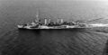 Легкий крейсер USS Concord в камуфляже Ms-33/2F. Пьюджет-Саунд, 1 ноября 1944 г.