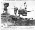 Заметка в газете Philadelphia Inquirer, 12 января 1946 г. «Демонтаж с USS Concord исторического орудия, которое последним попало по врагу на Тихом океане».