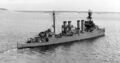 Легкий крейсер USS Detroit. Порт Анжелес, шт.Вашингтон, 22 марта 1944 г.
