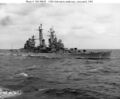 USS Galveston в ходе испытания ЗРК «Талос». Карибское море, 1961 год.