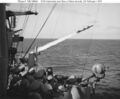 Первый запуск ракет ЗУР «Talos» в открытом море. Карибское море. 24 февраля 1959 года.