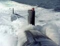 ходовые испытания USS Greeneville в районе Ньюпорта