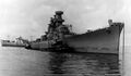 Недостроенный USS Hawaii отбуксирован на слом, 20 июня 1959 г.