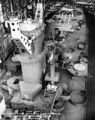 Достройка крейсера USS Hawaii, 8 января 1947 г. Дымовая труба.