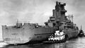 Большой крейсер USS Hawaii перед сдачей на слом, 1959 г.