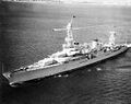 USS Houston во время визита в Картахену, Колумбия, 1934 год