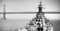 Линкор USS Iowa. Залив Сан-Франциско, июль 1947 г.