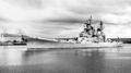 Линкор USS Iowa. Перл-Харбор, 28 октября 1952 г.