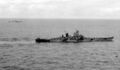 Линкор USS Iowa в камуфляже Measure 32, Design 1B. Маршалловы о-ва, 24 января 1944 г. Слева - USS Indiana.