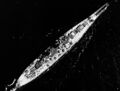 Линкор USS Iowa на выходе из Перл-Харбора, 28 октября 1952 г.