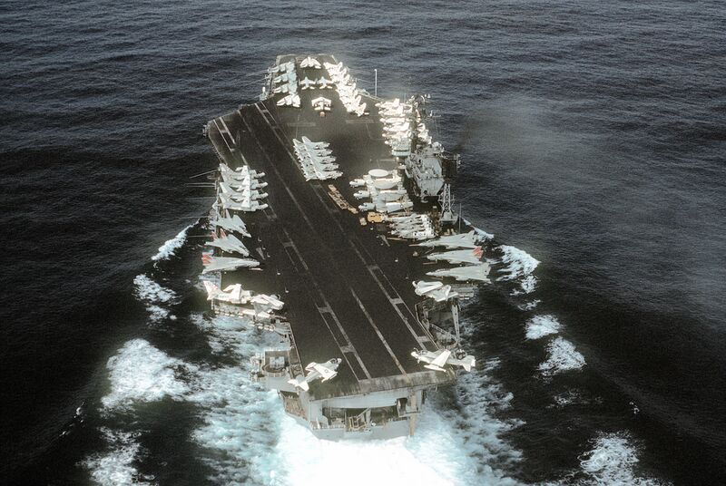 Файл:USS Kitty Hawk CV-63-1.jpg