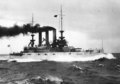 «USS Maine» - На океанских маневрах - вид справа
