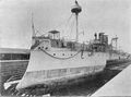 USS Maine на достройке в сухом доке, 1894 год