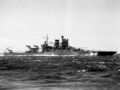 USS Mississippi (BB-41), в море в конце 1930-х годов